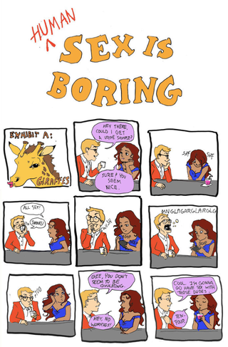 Illustration for article titled Your sex life is boring and every animal on Earth is laughing about it